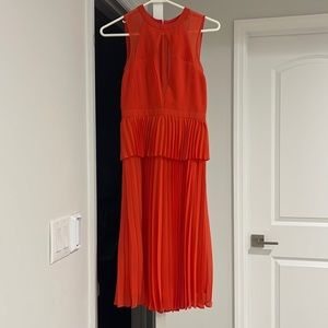 Pleated Dress in XS